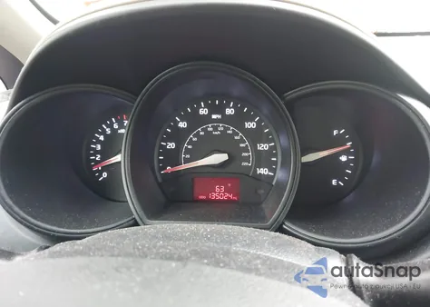 2012 Kia Rio Lx из США, поврежденный, VIN KNADM4A35C6044774